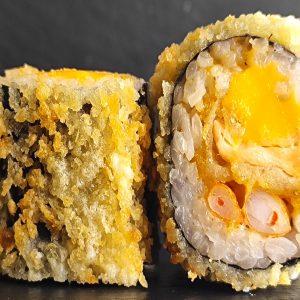 Ролл Жареный Эби Бекон