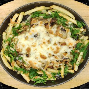 Сковородка по-чешски с курицей