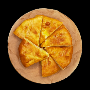Лепешка с картофелем и зеленью