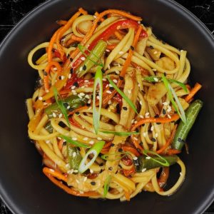 Лапша Удон с курицей