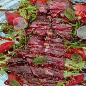 Стейк салат